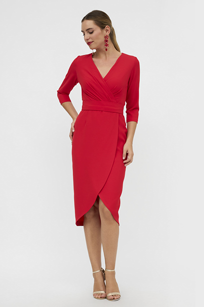 Vestido rojo giane