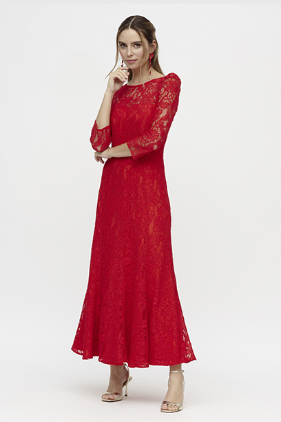 Vestido de encaje para boda Runa